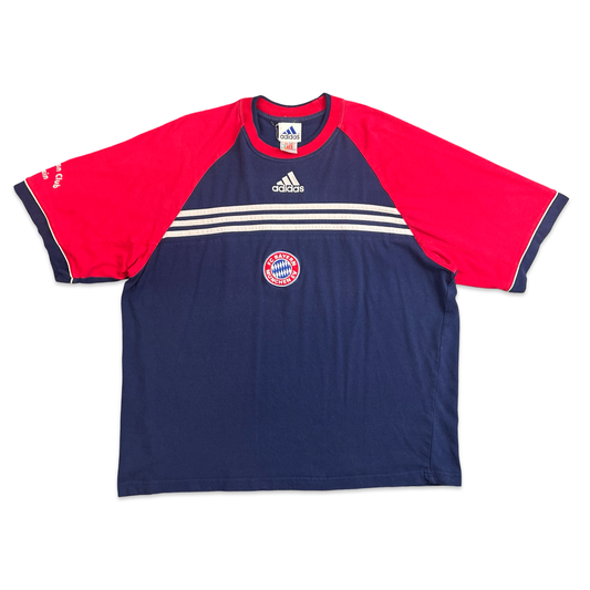 90s Adidas Bayern Munich Football Team T-shirt XL