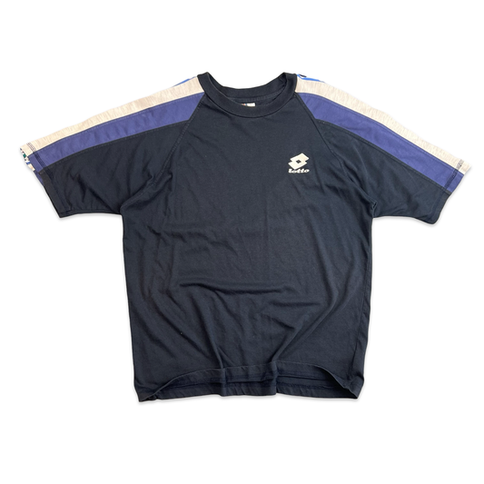90's Lotto Navy Sports Tee L