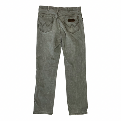 Vintage Y2K Wrangler Texas Stretch Grey Jeans 33/33