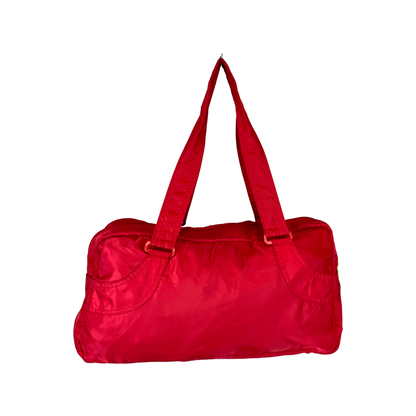 Vintage Red Puma Soft Handbag