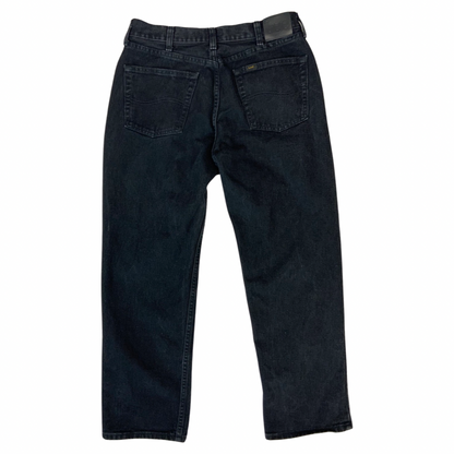 Vintage Lee Jeans Heavy Black Denim 33W29L