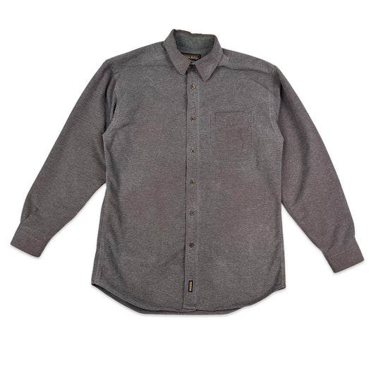 Woolrich Heavyweight Shirt Grey Purple M L