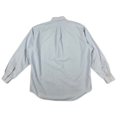 00s Vintage Ralph Lauren Check Shirt Blue White L XL 2XL