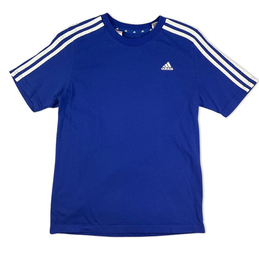 Adidas Blue & White Tee XS