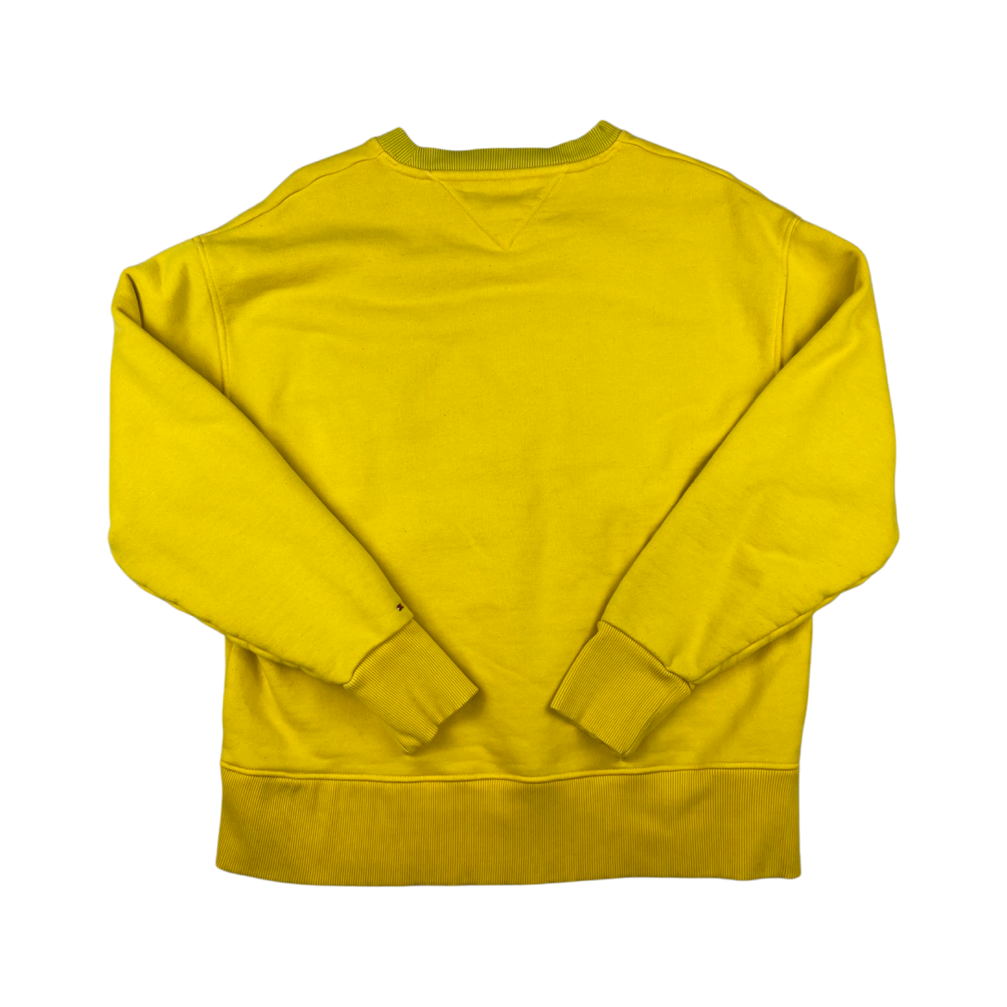 Vintage Tommy Jeans Yellow Spell-out Sweatshirt XL
