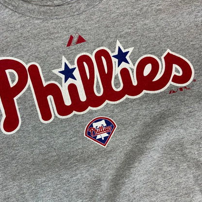 Vintage USA Phillies Grey T-Shirt M