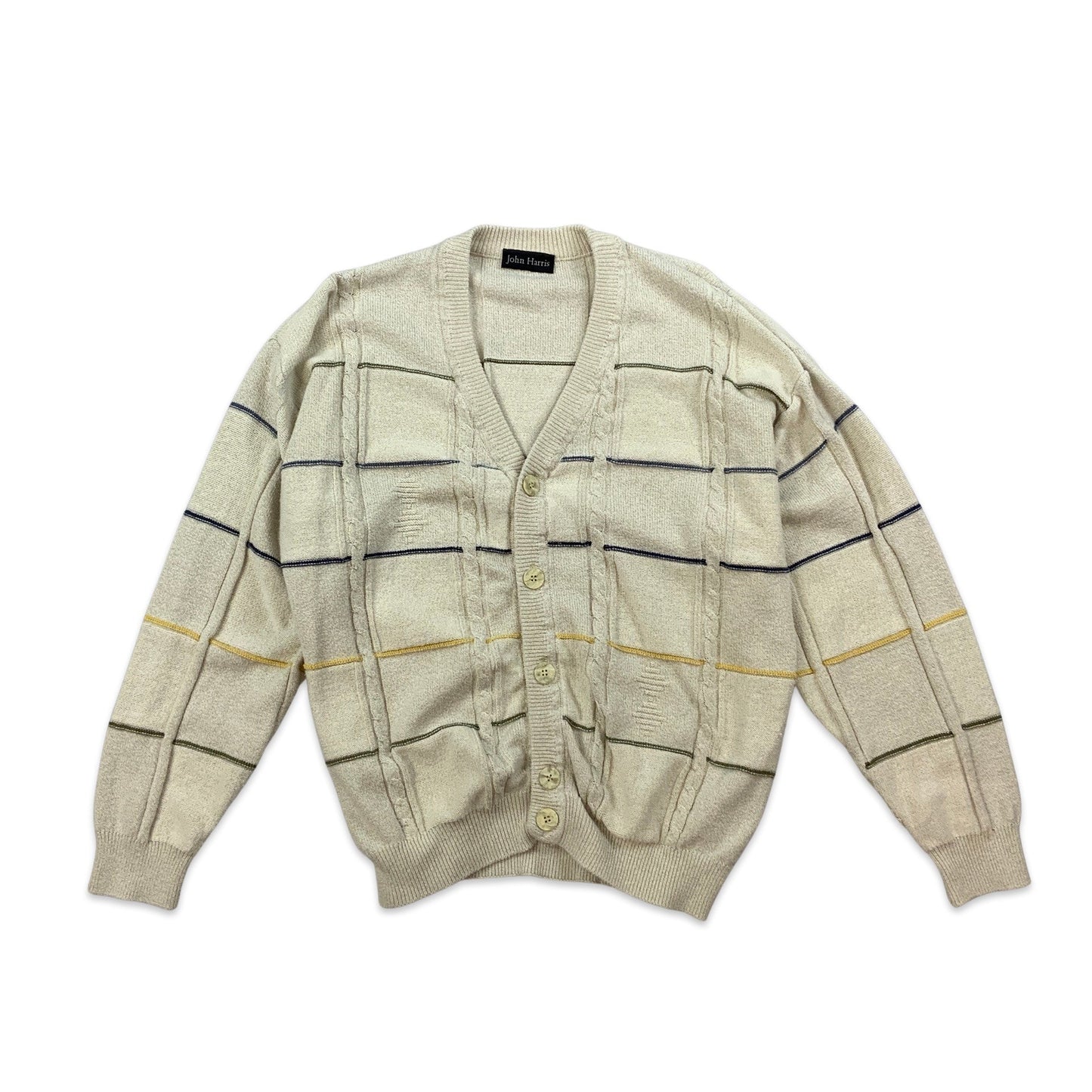 Vintage Beige Cardigan L XL