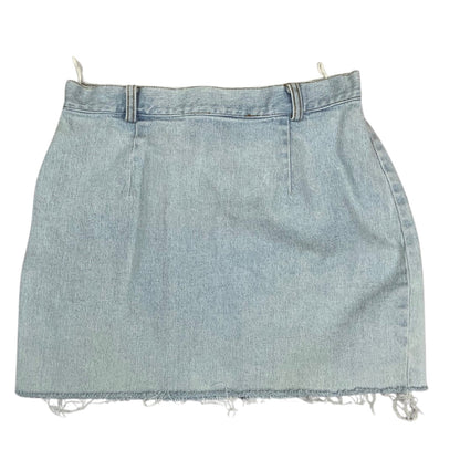 Vintage 90s Arizona Jeans Blue Denim Mini Skirt 10