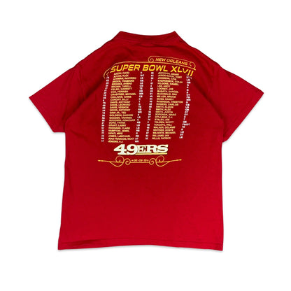 San Francisco 49ers Red Tee XS S