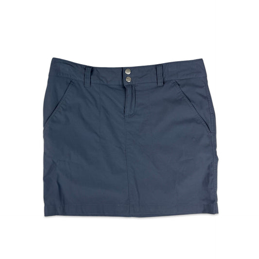 00s Grey Blue Columbia Tech Skirt 10 12 14