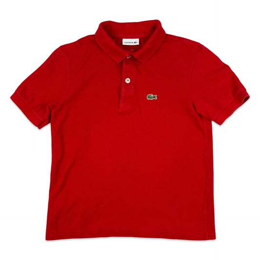 Lacoste Red Polo Shirt 4 6