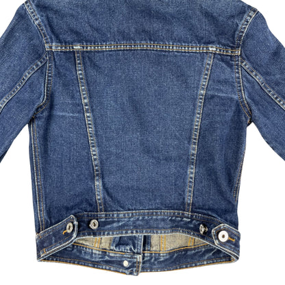 Vintage Ladies Denim Jacket Dark Blue 8
