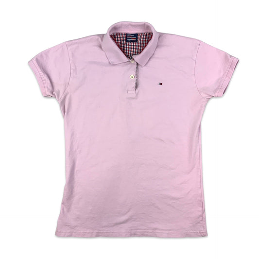 Vintage Tommy Hilfiger Pink Polo Shirt 8 10