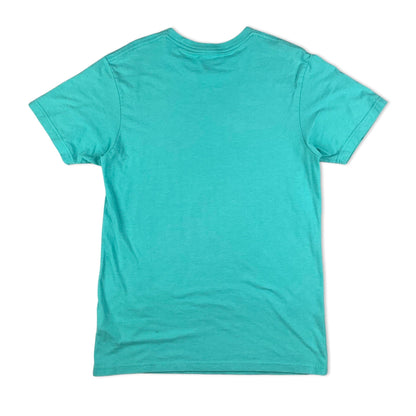 Patagonia Light Blue Logo Print Tee XS S