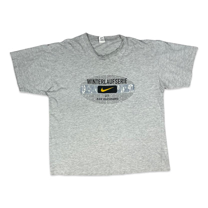 Vintage 90s Nike Grey Graphic Tee XL XXL