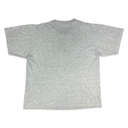 Vintage 90s Nike Grey Graphic Tee XL XXL