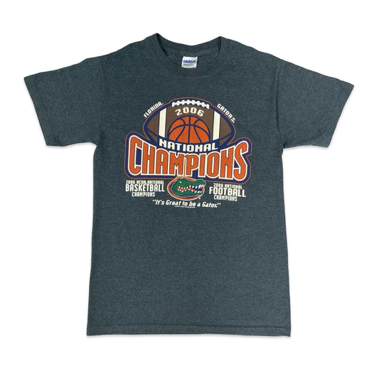 00s Gildan Grey Florida Gators Graphic Tee XS S