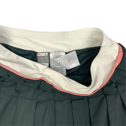 Nike Grey & White Pleated Mini Skirt 14 16 18