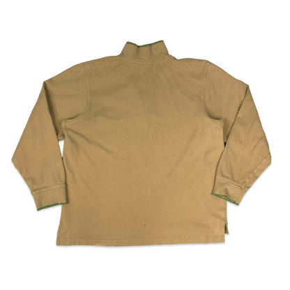 Timberland 1/4-zip Beige Sweatshirt XXL