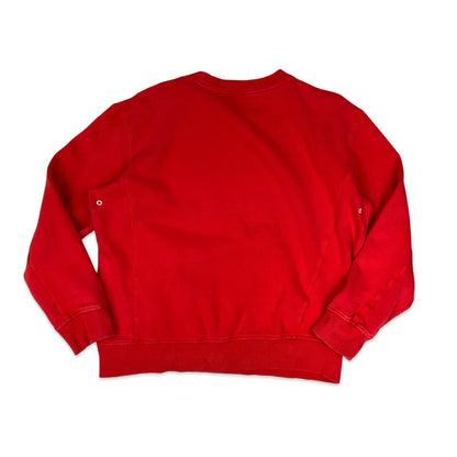 FILA Red Spell Out Sweatshirt XL