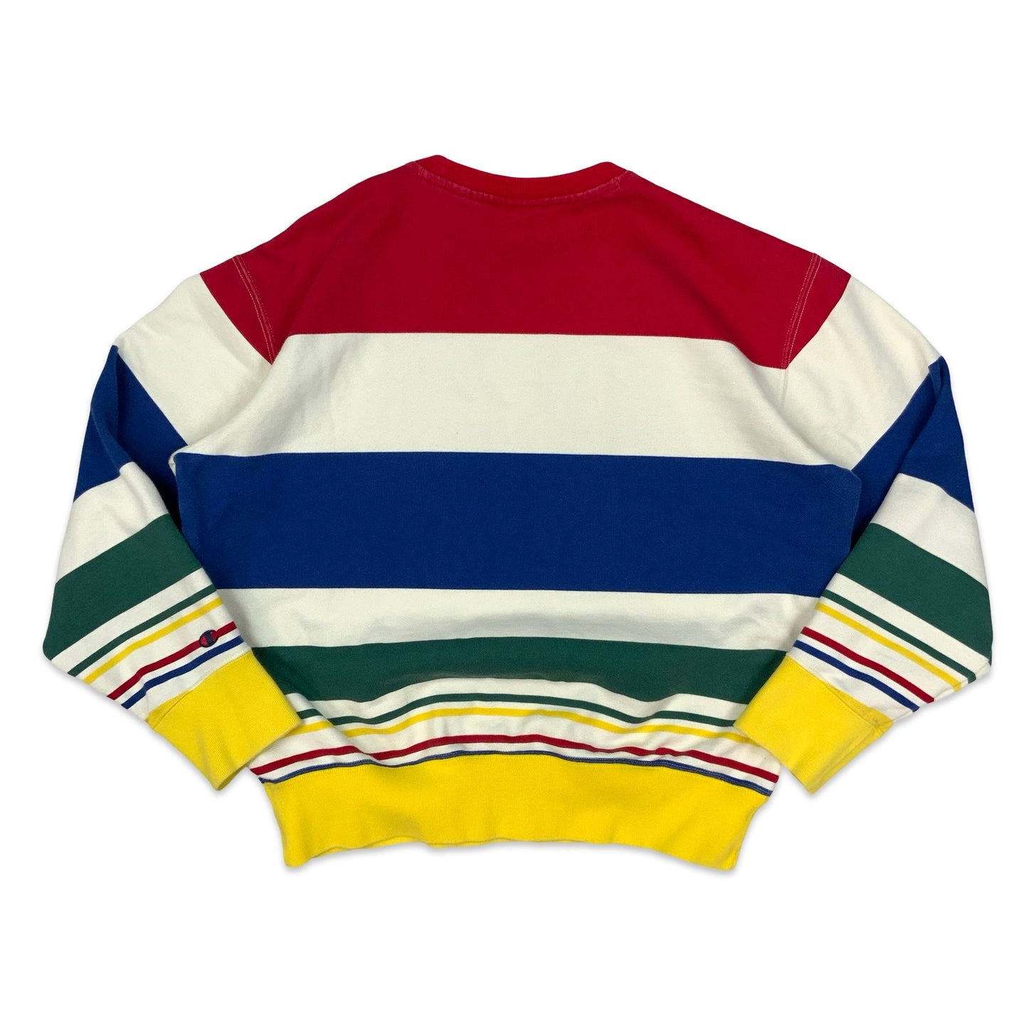 Champion Rainbow Striped Sweatshirt