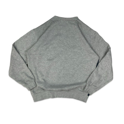 Reebok Grey Spell Out Sweatshirt XL