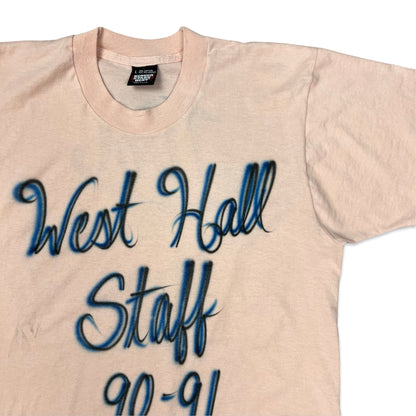 Vintage 90s Screen Stars Pink Graphic Tee M