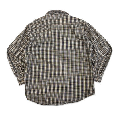 Carhartt Heavyweight Plaid Checked Flannel Shirt L