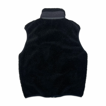 Vintage 90s Patagonia Black Fleece Gilet S
