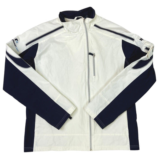 Vintage Rare 90s 00s White Blue Puma F1 BMW Williams Jacket L
