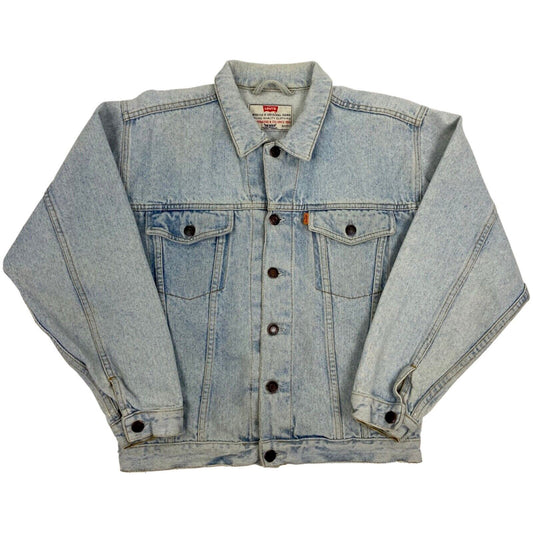 Vintage 90s 00s Orange Tab Levi’s Denim Jacket L