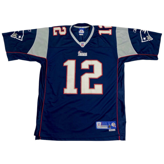 Vintage 90s 00s Rare Navy Reebok NFL Stitched Football Jersey Top XXL