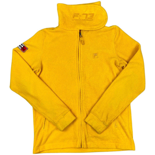 Vintage Y2K Yellow Fila Embroidered Fleece 12 14 M