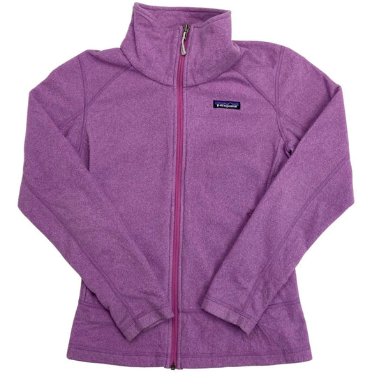 Vintage 90s 00s Purple Patagonia Zip Down Fleece 8 10 S