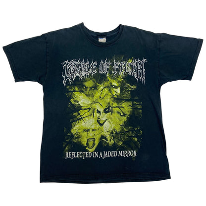 Vintage 2003 Black Cradle of Filth Double Graphic T-shirt L