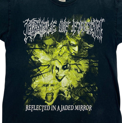 Vintage 2003 Black Cradle of Filth Double Graphic T-shirt L