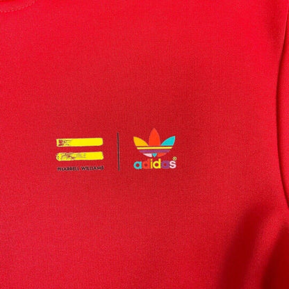 Vintage 00s Red Adidas Originals Superstars Pharrell Williams Track Jacket M