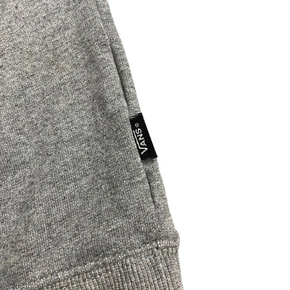 Vintage 90s 00s Grey Vans Skateboard Spell Out Logo Slim Fit Crew Neck Jumper S