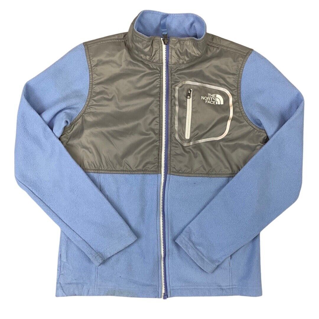 Vintage 90s Powder Blue The North Face Fleece XXS XS
