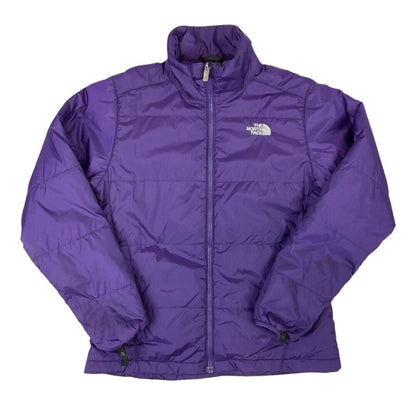 Vintage 90s Purple The North Face Lightweight Puffa Jacket S