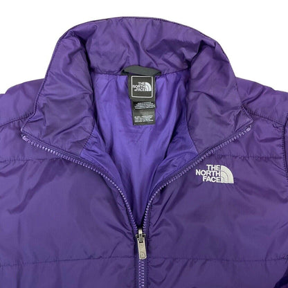 Vintage 90s Purple The North Face Lightweight Puffa Jacket S