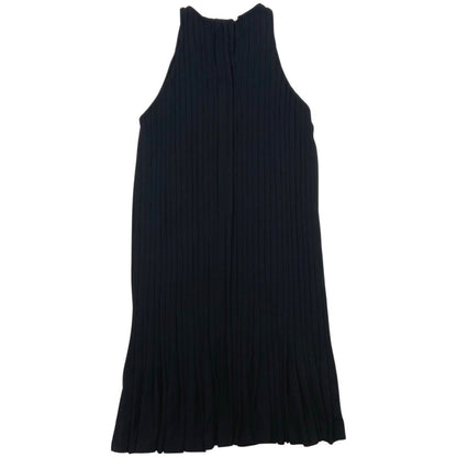 Vintage 90s 00s Black Polo by Ralph Lauren Pleated Mini Dress 8 10 S