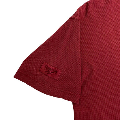 Vintage 90s 00s Red Embroidered Reebok T-shirt M