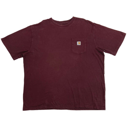 Vintage 90s 00s Red Carhartt Pocket T-shirt XL