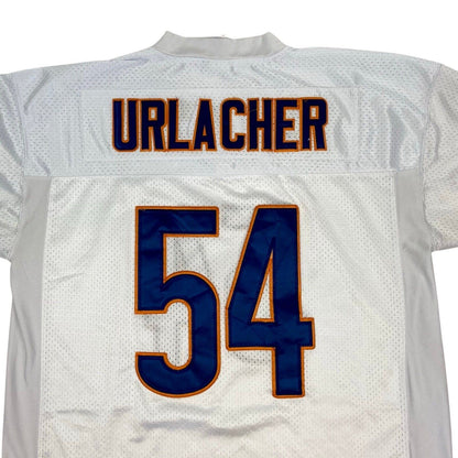 Vintage 90s White NFL Chicago Bears Urlacher Reebok Sports Jersey L