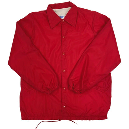Vintage 90s 00s Red Louisville Made In USA Windbreaker  L