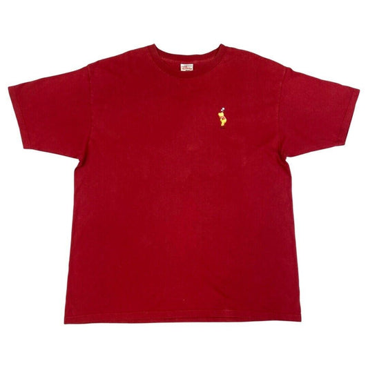 Vintage 90s 00s Red Winnie The Pooh Graphic T-shirt XL