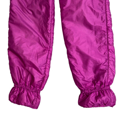Vintage 80s 90s Purple Ellesse Embroidered Zip-Up Sports Ski Suit Jumpsuit 10 12