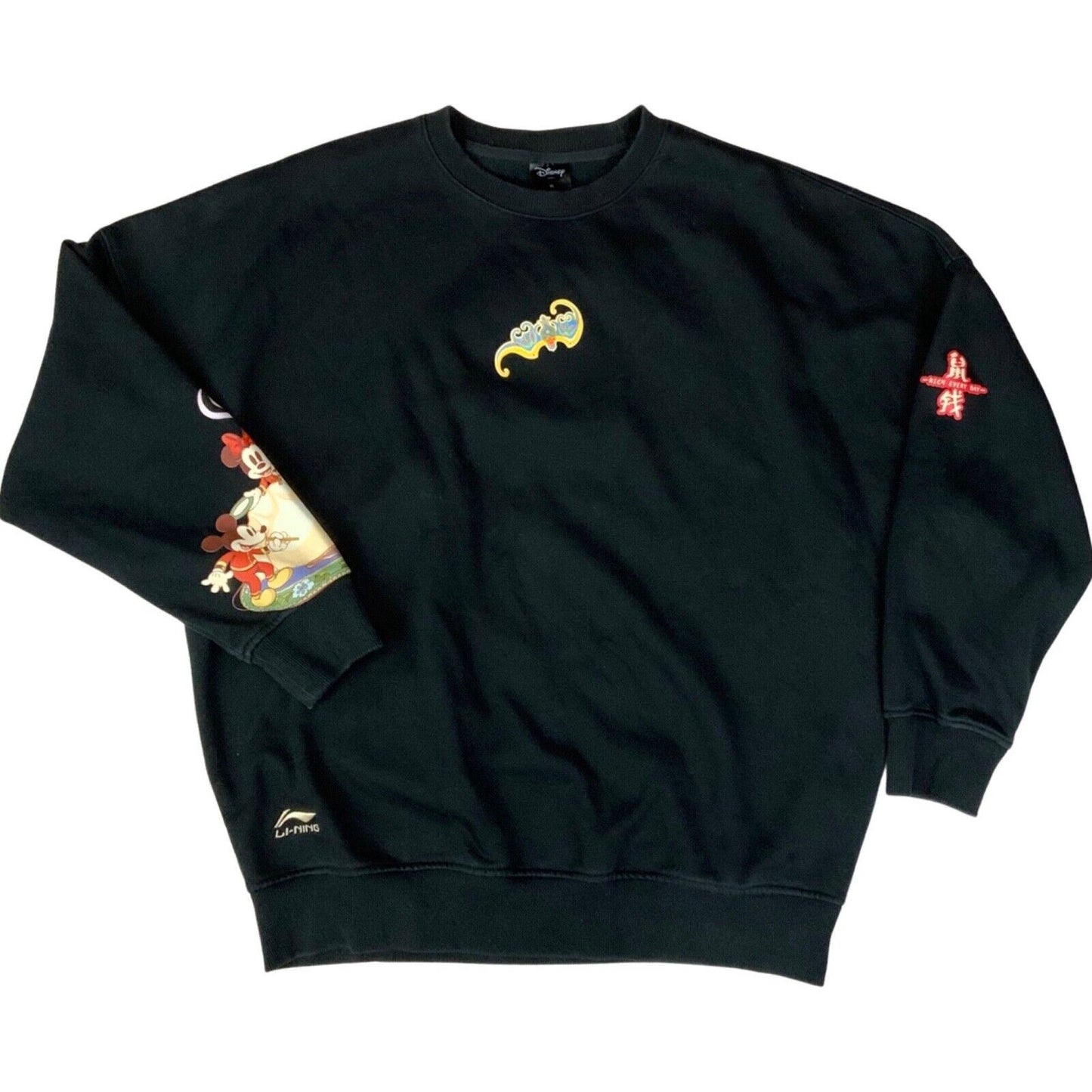 Preloved 00s Disney X Li Ning Mickey Mouse Crew Neck Graphic Sweater XL