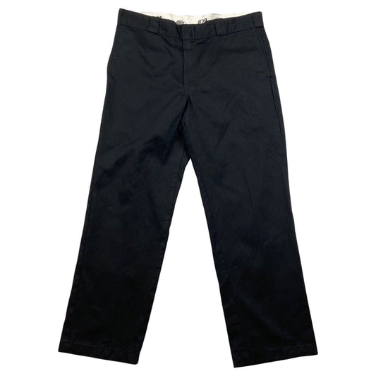 Vintage 90s 00s Black Dickies 874 Workwear Straight Leg Trousers L